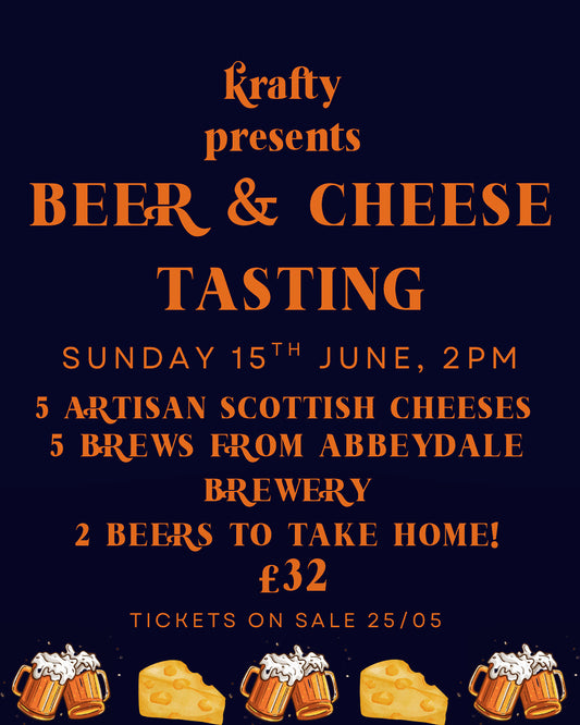Krafty’s Beer & Cheese tasting