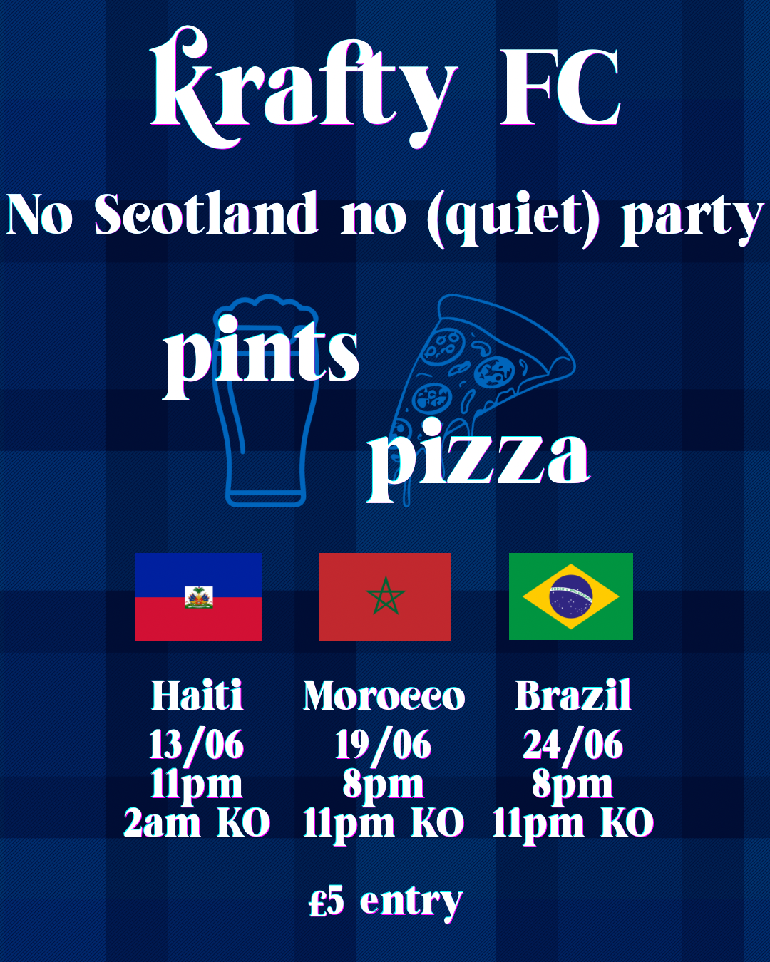 Scotland World Cup Viewing Party - Brazil