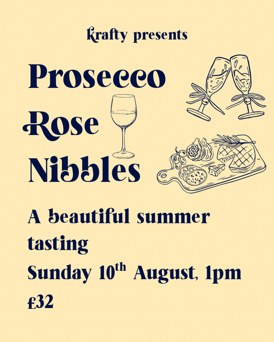 Prosecco, Rosé & Nibbles Tasting