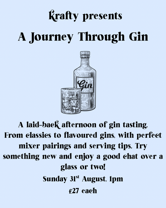 Krafty presents: A journey through Gin