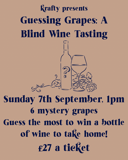 Krafty presents Guessing Grapes: A Blind Wine Tasting